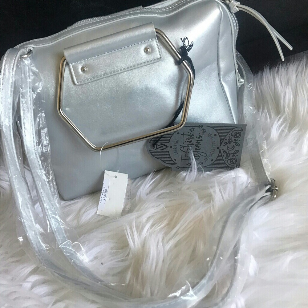 Silver purse